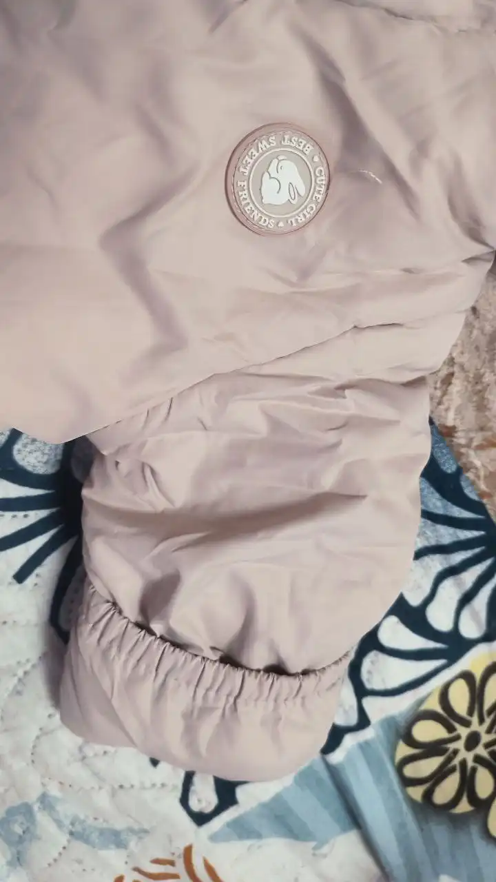 Зимний комбинезон пудрового цвета на рост 62-68 - Детская одежда (Одежда) в Балашиха