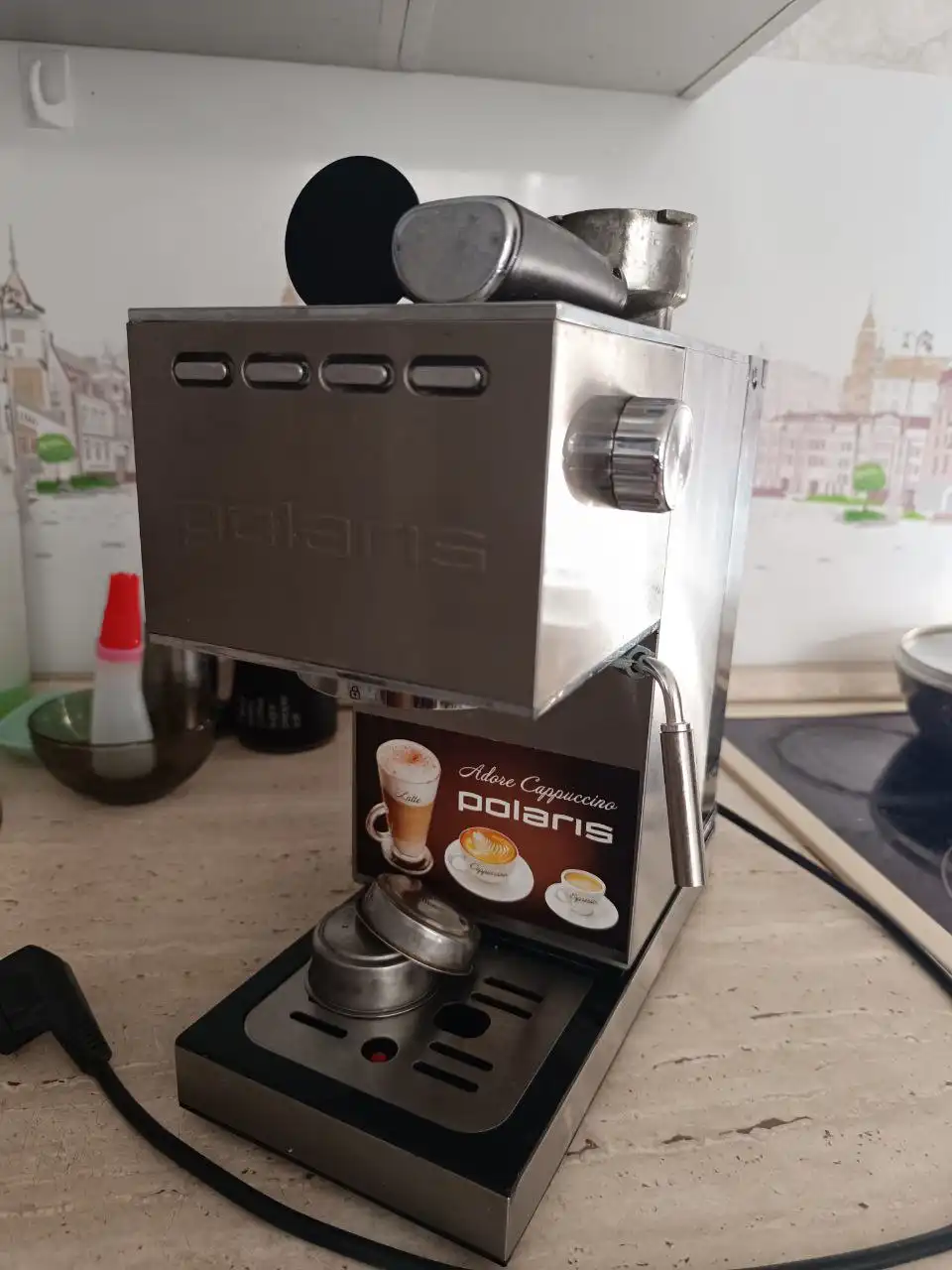 Кофемашина Polaris с капучинатором - Кофемашины (Электроника) в Балашиха