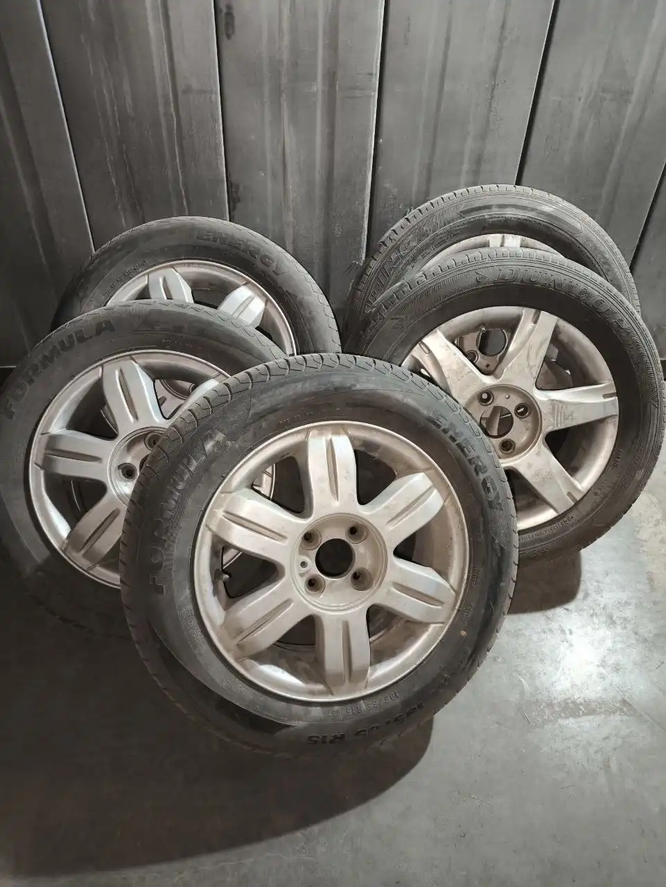 5 колес с Lada Largus - Колеса и диски (Запчасти) в Балашиха