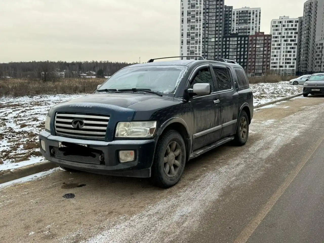 Infiniti QX 56 2006 г.в., автомат, 7 мест, Москва