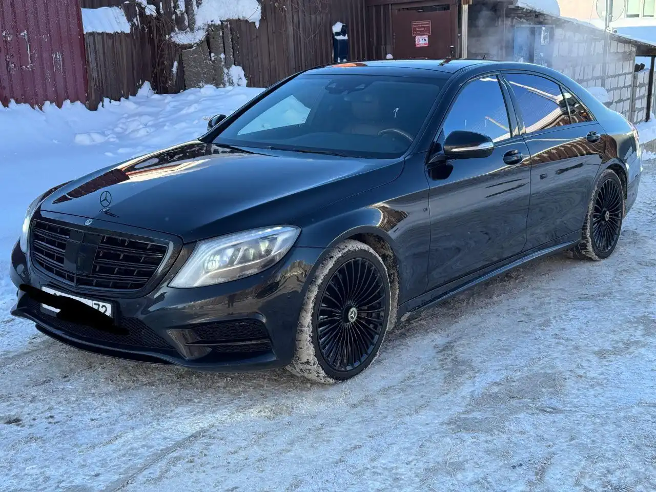 Mercedes S class 2014, 4.7 бензин, автомат, полный привод - Авто в Москва