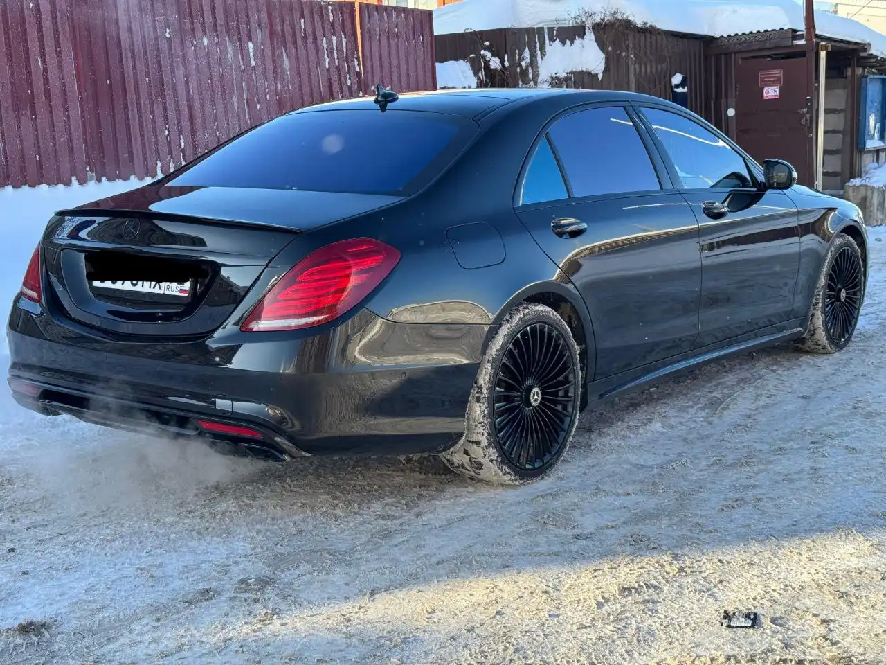 Mercedes S class 2014, 4.7 бензин, автомат, полный привод - Авто в Москва