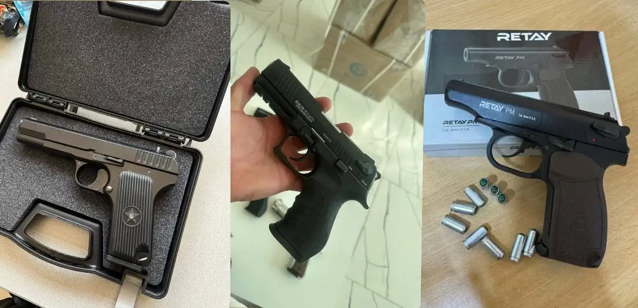 Продажа огнестрельного оружия и аксессуаров