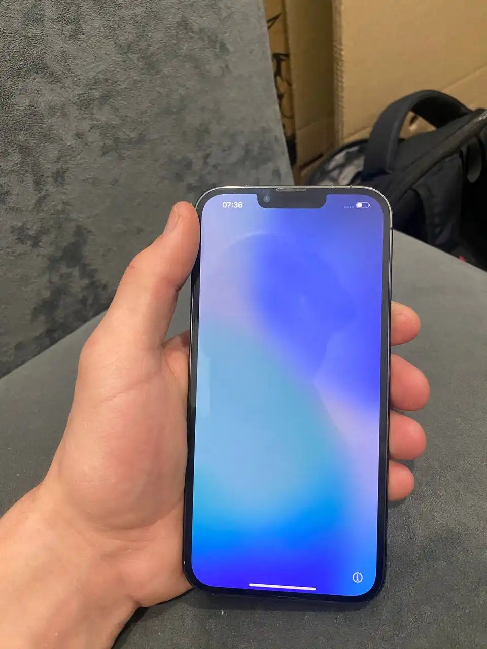 iPhone 13 Pro Max заблокированный с экраном копией люкс - Смартфоны (Электроника) в Махачкала