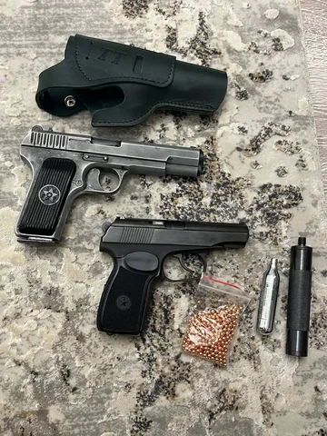 Продажа охолощенных пневматических пистолетов - Пневматическое оружие в Каспийск