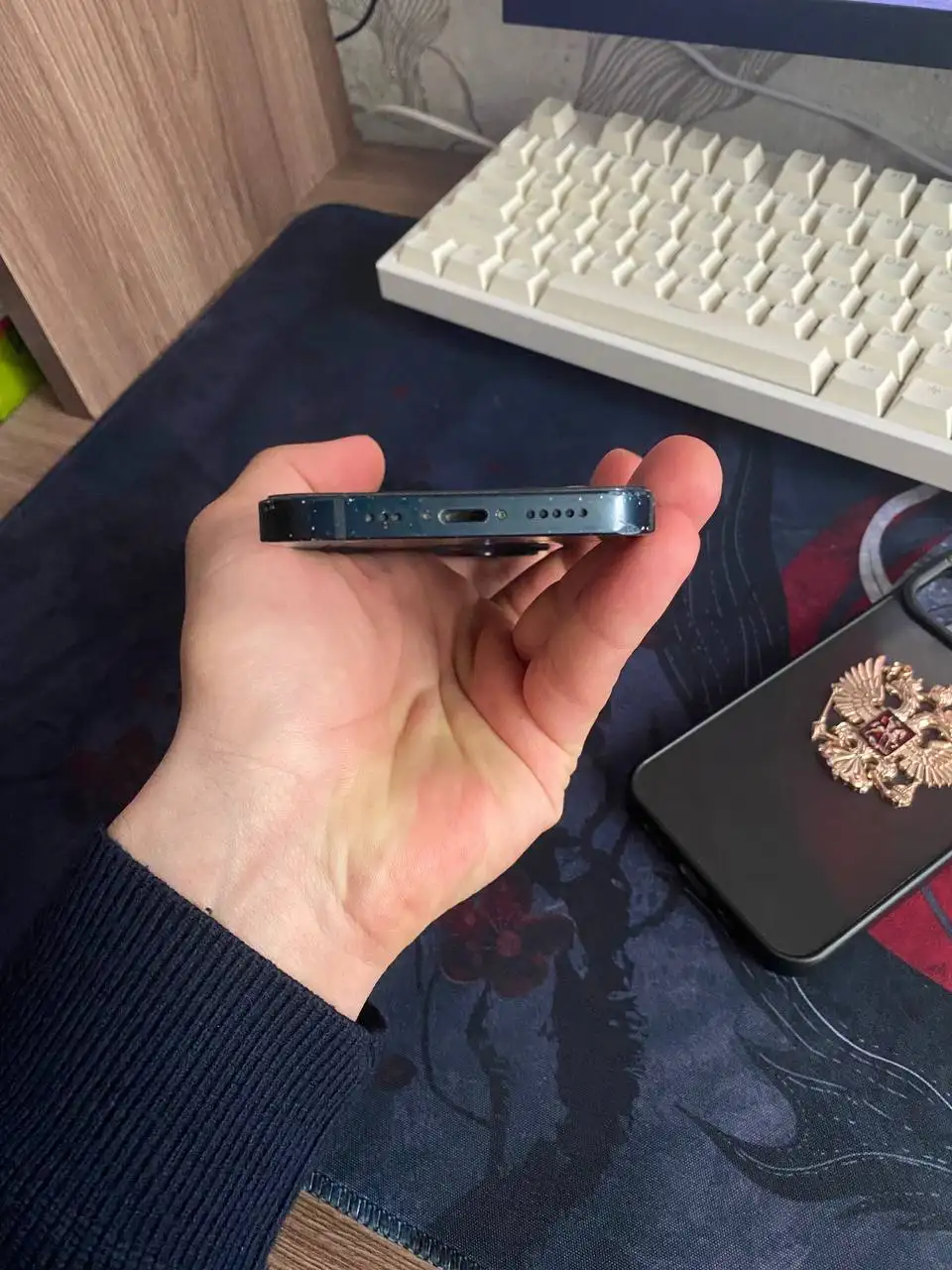 IPhone 13 128gb с замененным экраном и аккумулятором - Смартфоны (Электроника) в Махачкала