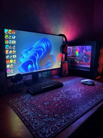 Игровой ПК с монитором и периферией - частное объявление в Карабудахкент