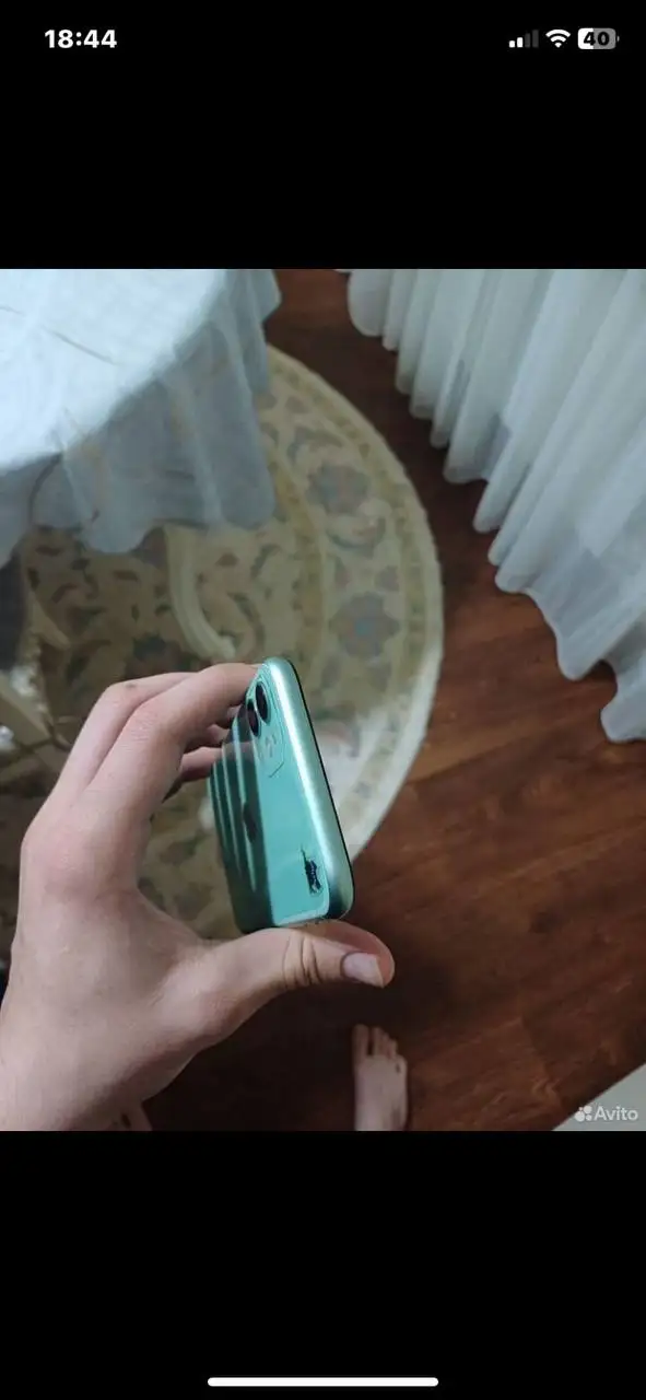 iPhone 11 с трещиной на стекле - Смартфоны (Электроника) в Махачкала