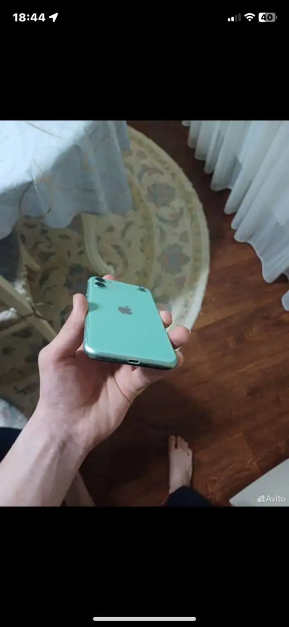 iPhone 11 с трещиной на стекле - Смартфоны (Электроника) в Махачкала