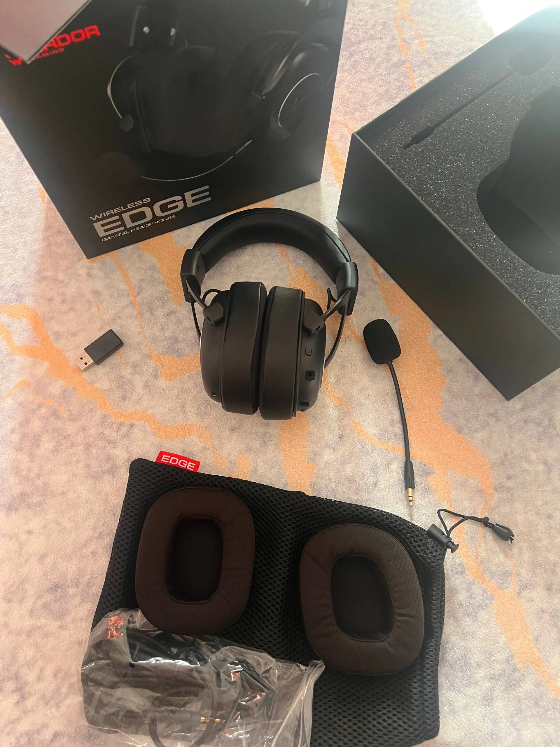 Игровые наушники Ardor Gaming Edge Wireless Black - Наушники (Электроника) в Махачкала