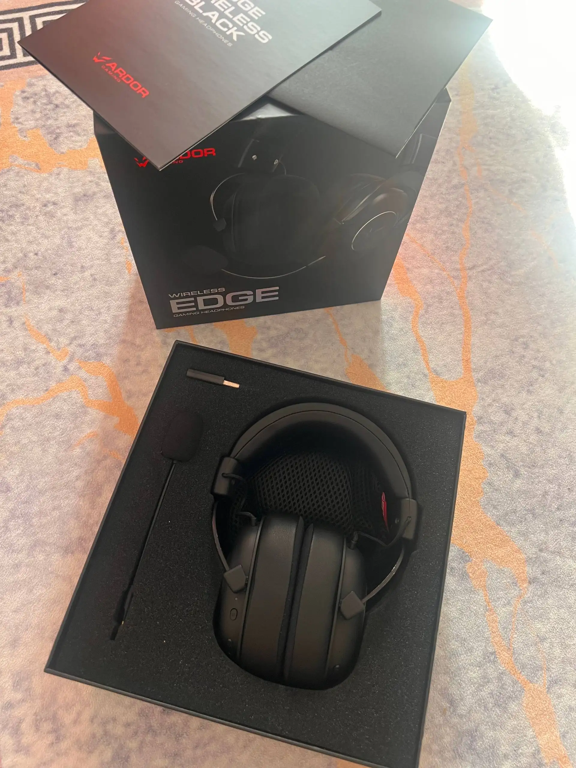 Игровые наушники Ardor Gaming Edge Wireless Black - Наушники (Электроника) в Махачкала