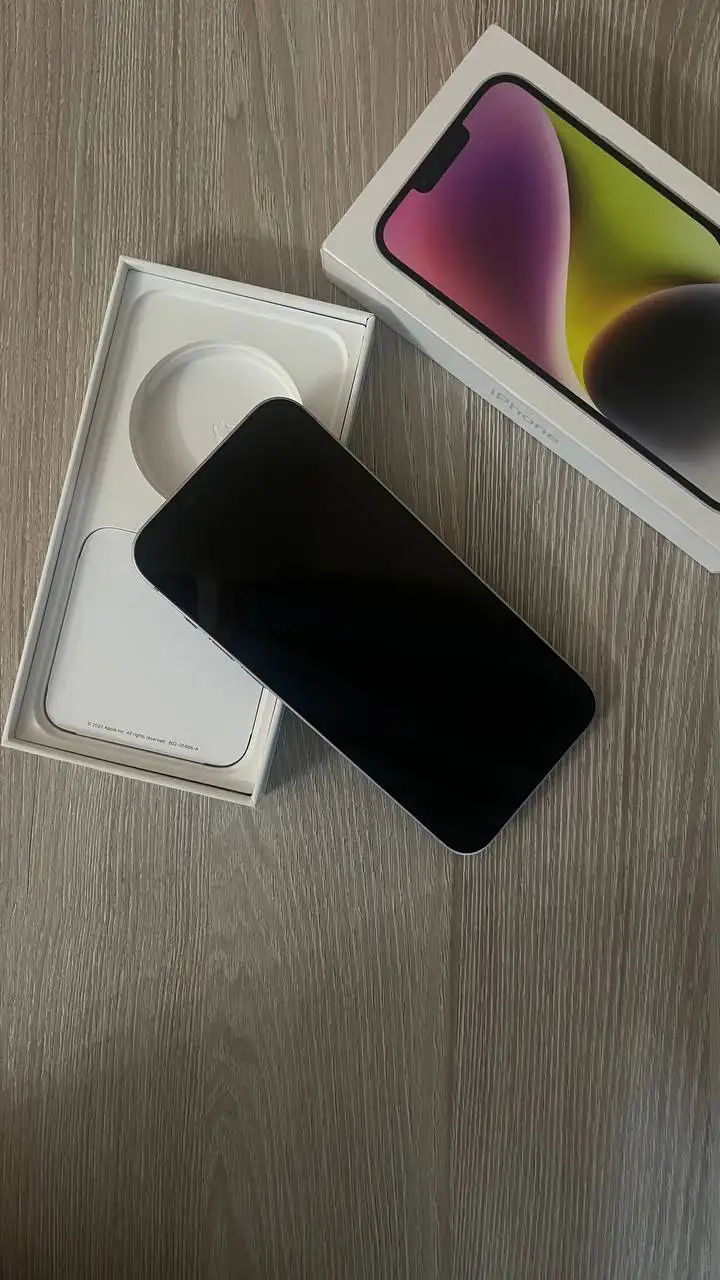 iPhone 14 Plus 256 ГБ, АКБ 85%, Face ID, менялся дисплей - Смартфоны и аксессуары (Электроника) в Махачкала