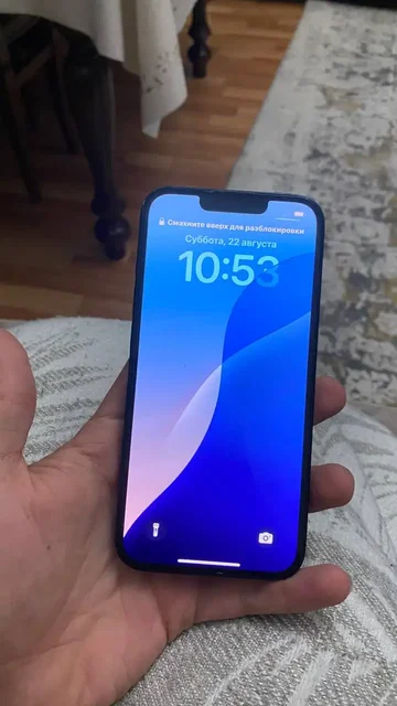 Apple iPhone 14 128GB, черный, аккумулятор 77% - частное объявление в Махачкала