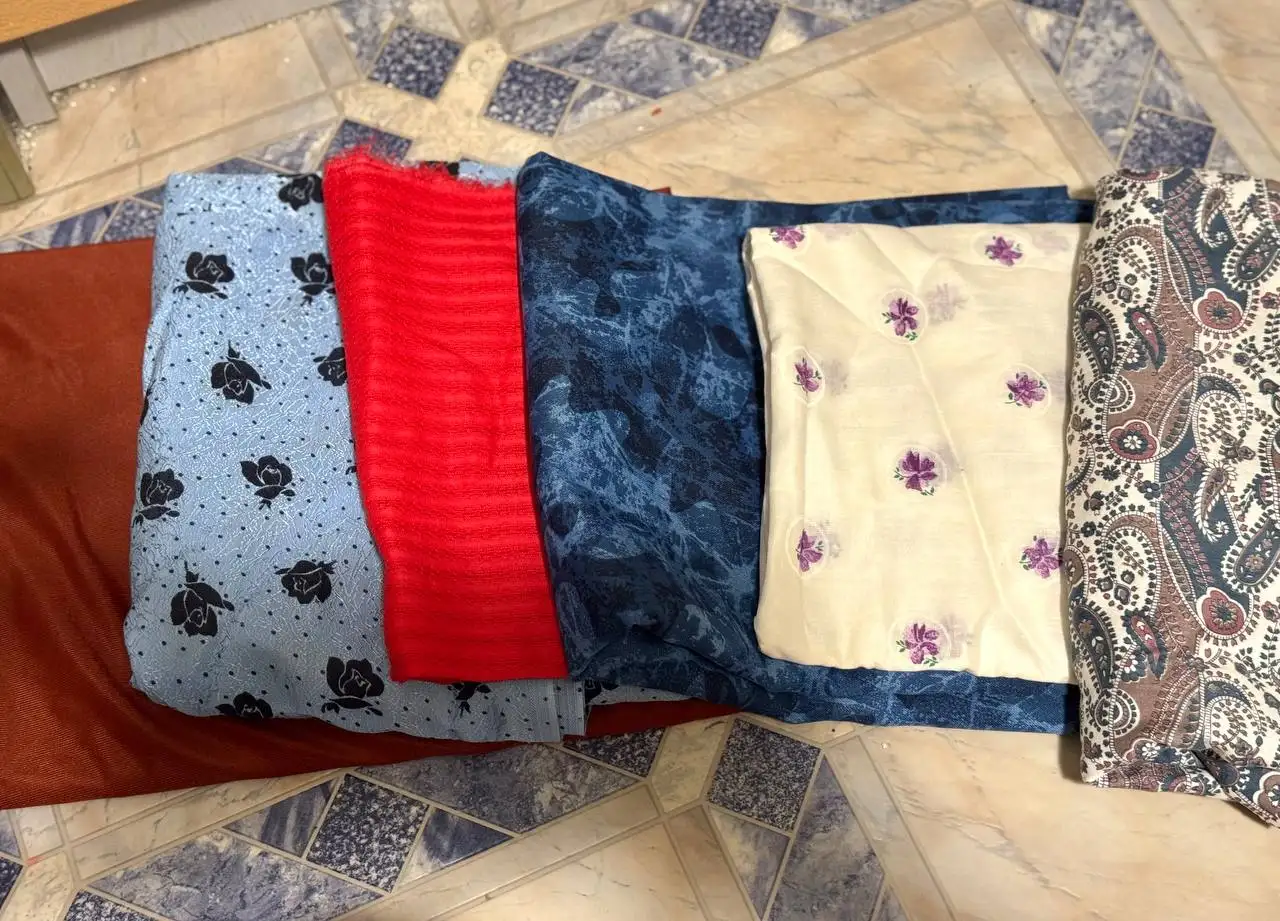 Ткани СССР разных размеров и составов - Ткани (Барахолка) в Краснодар