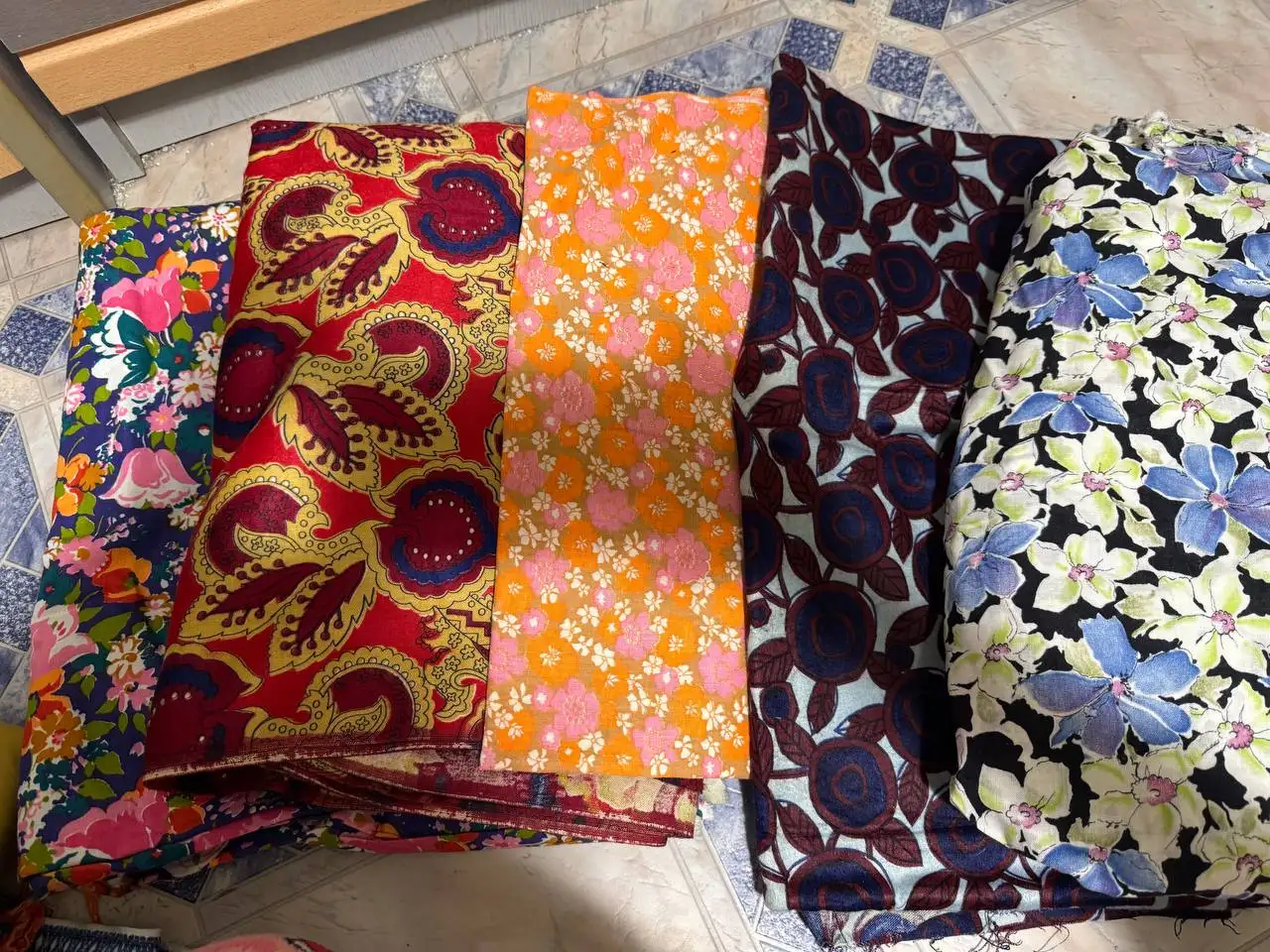 Ткани СССР разных размеров и составов - Ткани (Барахолка) в Краснодар