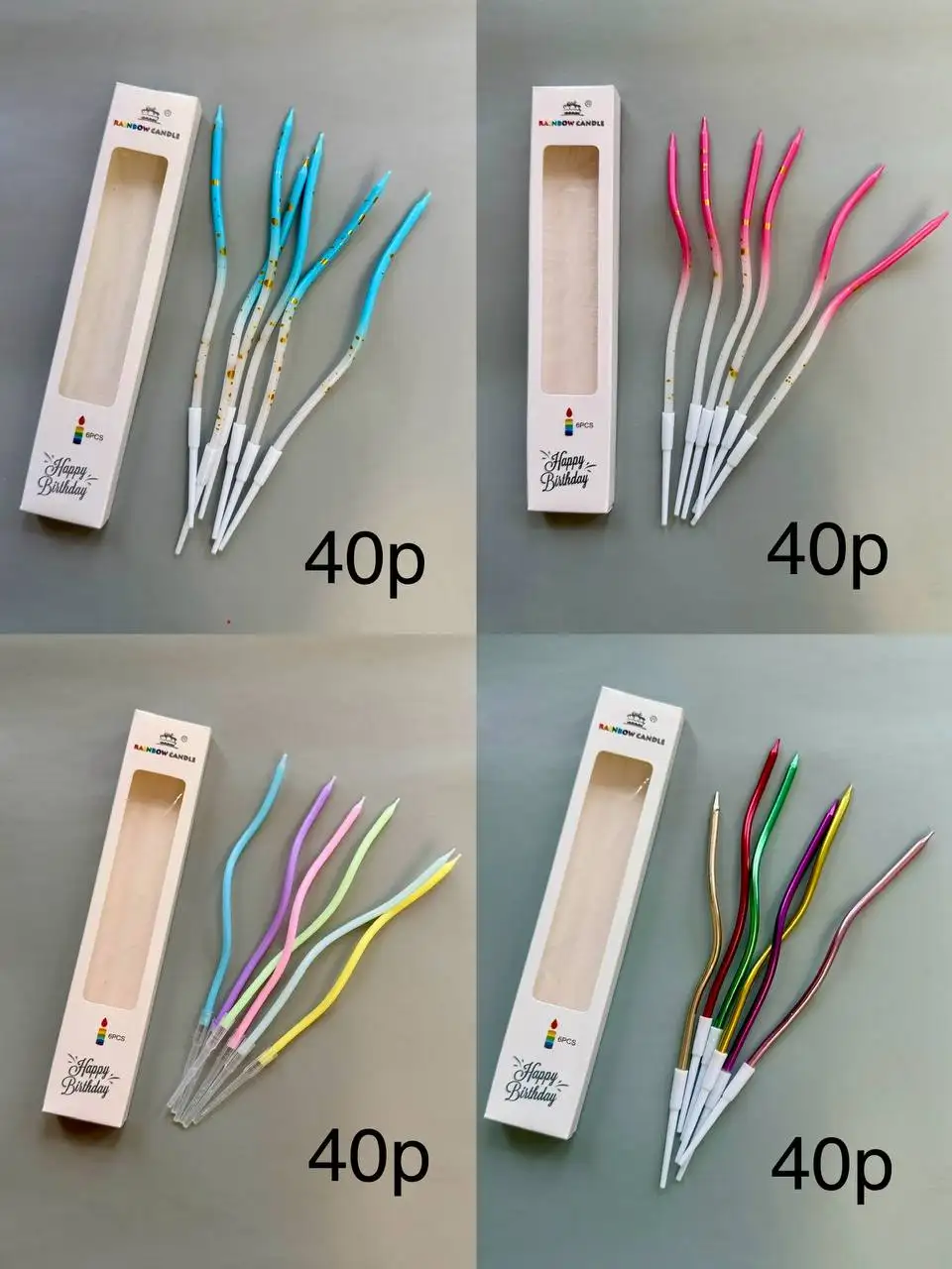 Декоративные свечи для тортов и ложки для бенто оптом - Барахолка в Краснодар