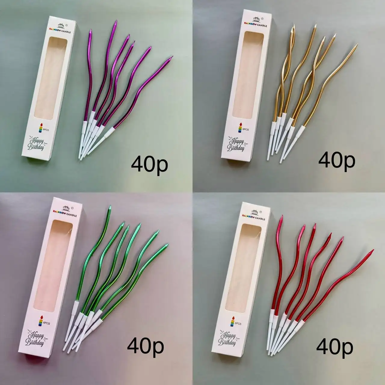 Декоративные свечи для тортов и ложки для бенто оптом - Барахолка в Краснодар