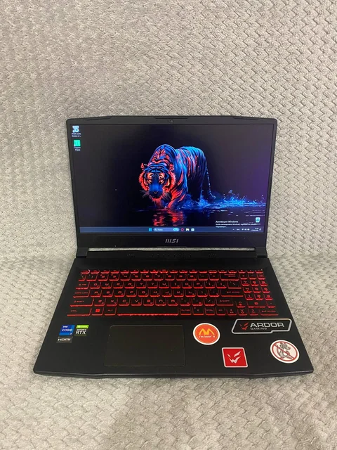 Ноутбук MSI Katana с комплектом и гарантией - Игровые консоли в Краснодар