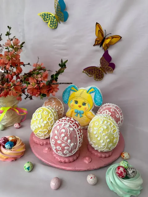 Имбирные пряники и топперы на куличи к Пасхе - частное объявление в Краснодар