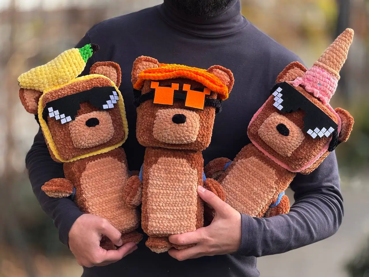 Популярные мишки из игры Super Bear Adventure доступны к заказу в Краснодаре - Барахолка в Краснодар