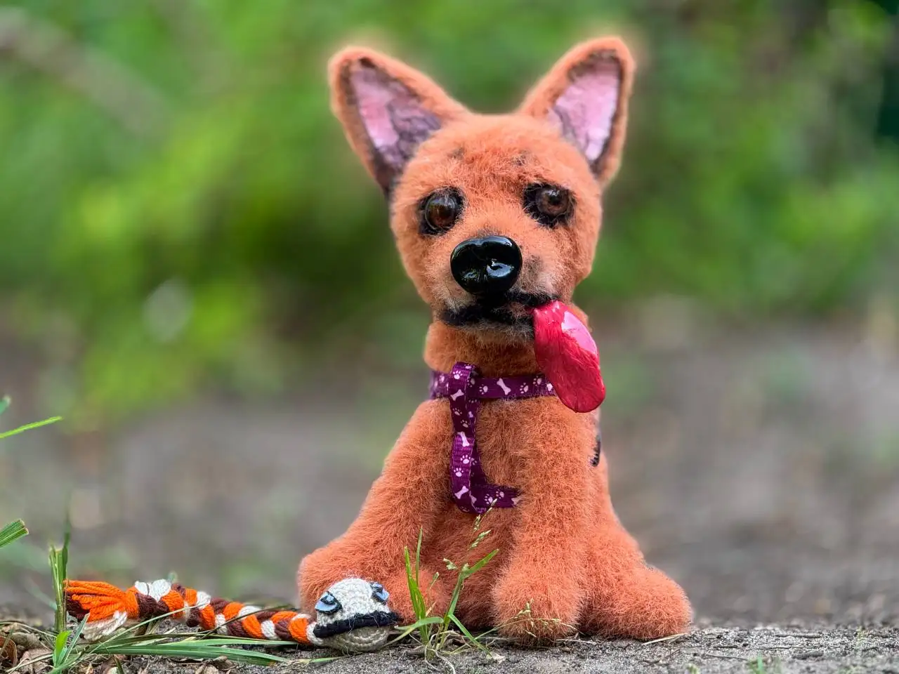 Игрушка ручной работы с изображением питомца - Рукоделие (Хобби и отдых) в Краснодар