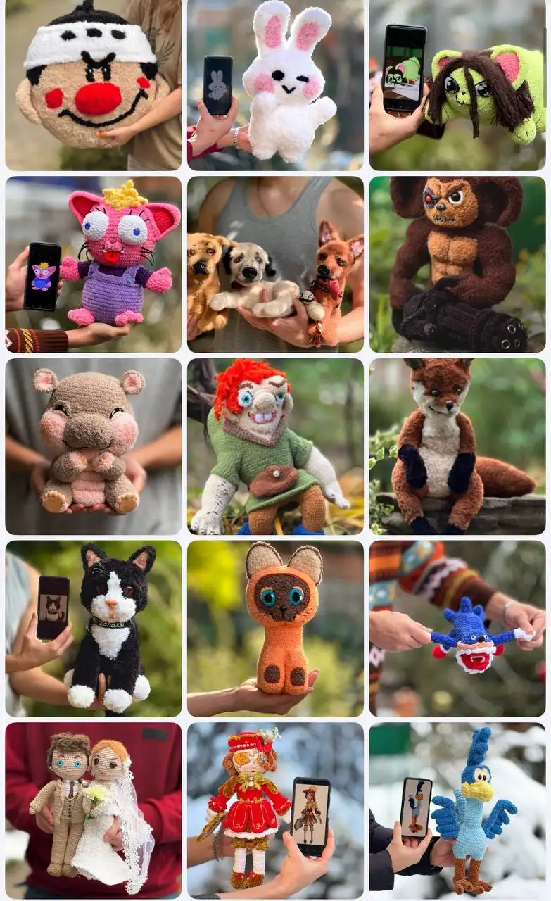 Игрушки ручной работы на заказ по фото - Ручная работа (Барахолка) в Краснодар