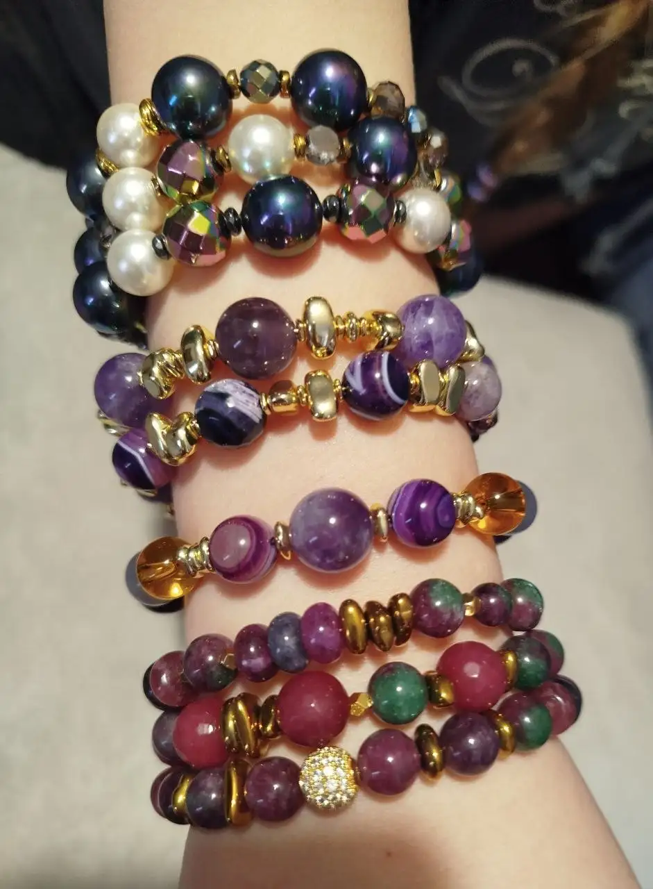 Браслеты из натуральных камней ручной работы - Бижутерия ручной работы (Хобби и отдых) в Краснодар