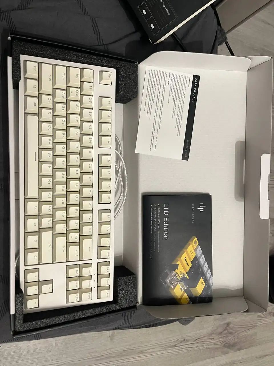 Продам игровую клавиатуру Dark Project - Компьютерная периферия (Электроника) в Краснодар