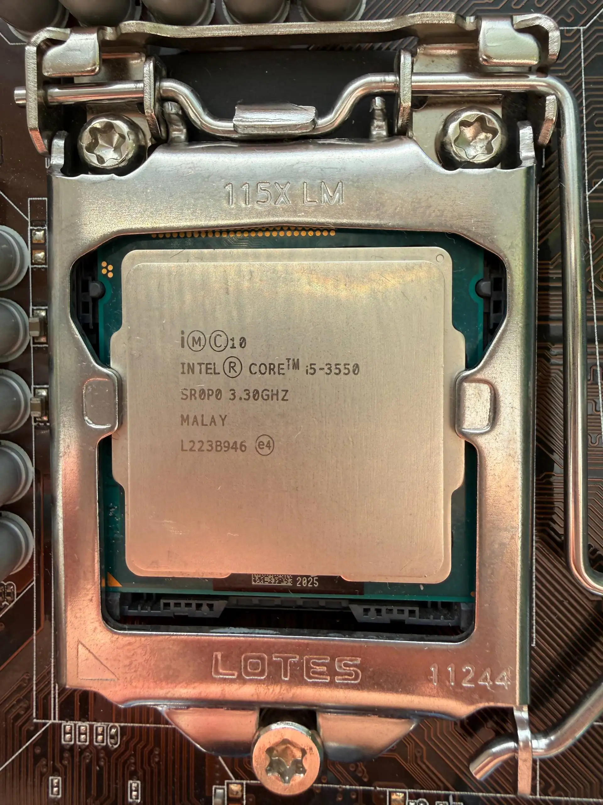 Комплект на сокете 1155 с процессором i5 3550 и памятью 8GB - Компьютерные комплектующие (Электроника) в Краснодар