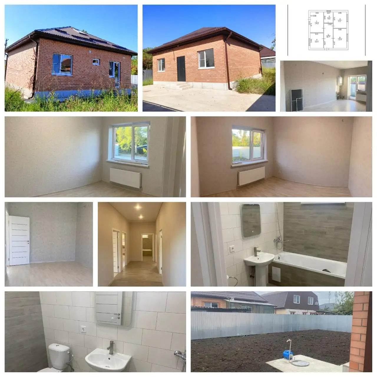 Дом 70 кв.м на участке 4 сотки в Прикубанском районе - Дома (Недвижимость) в Краснодар