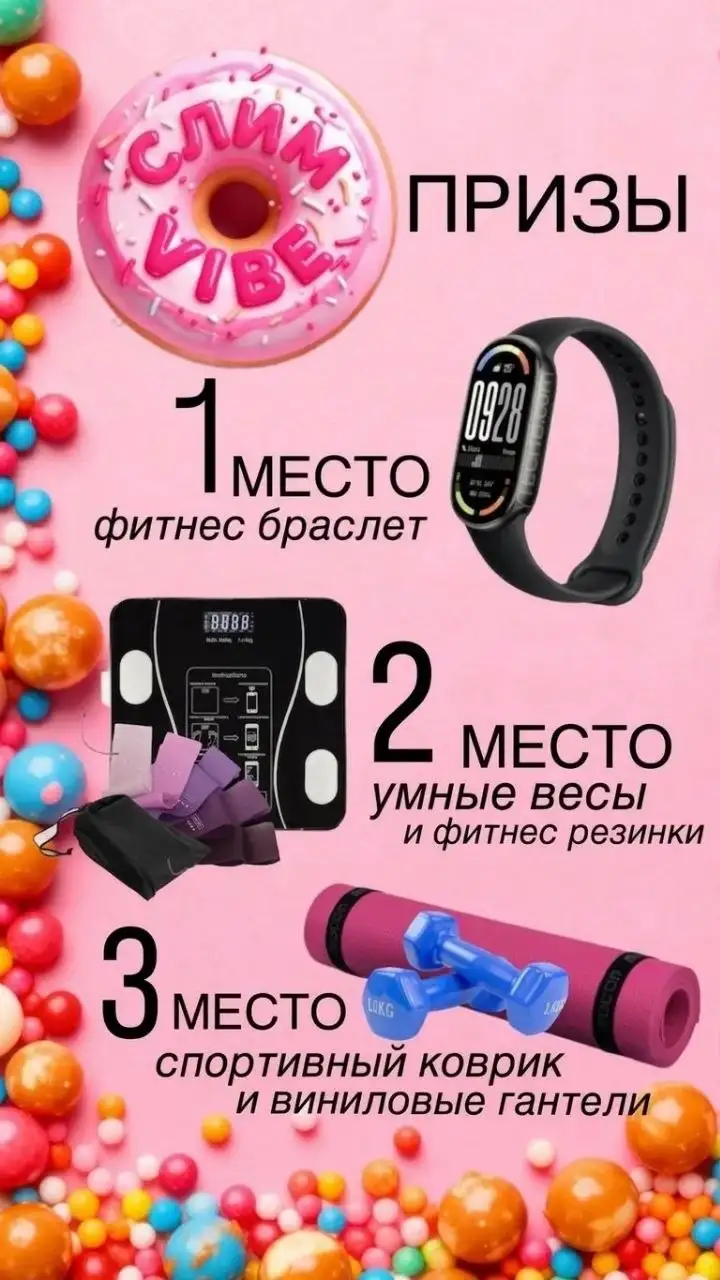 SLIM VIBE - 7-дневный проект для изменения тела и состояния - Здоровье и фитнес (Услуги) в Краснодар