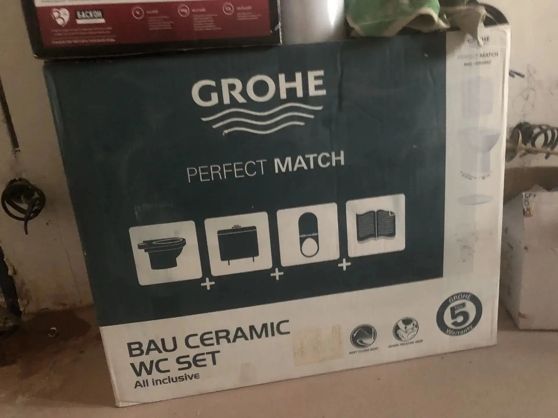 Унитаз Grohe Bay Ceramic новый - Для дома и дачи в Краснодар