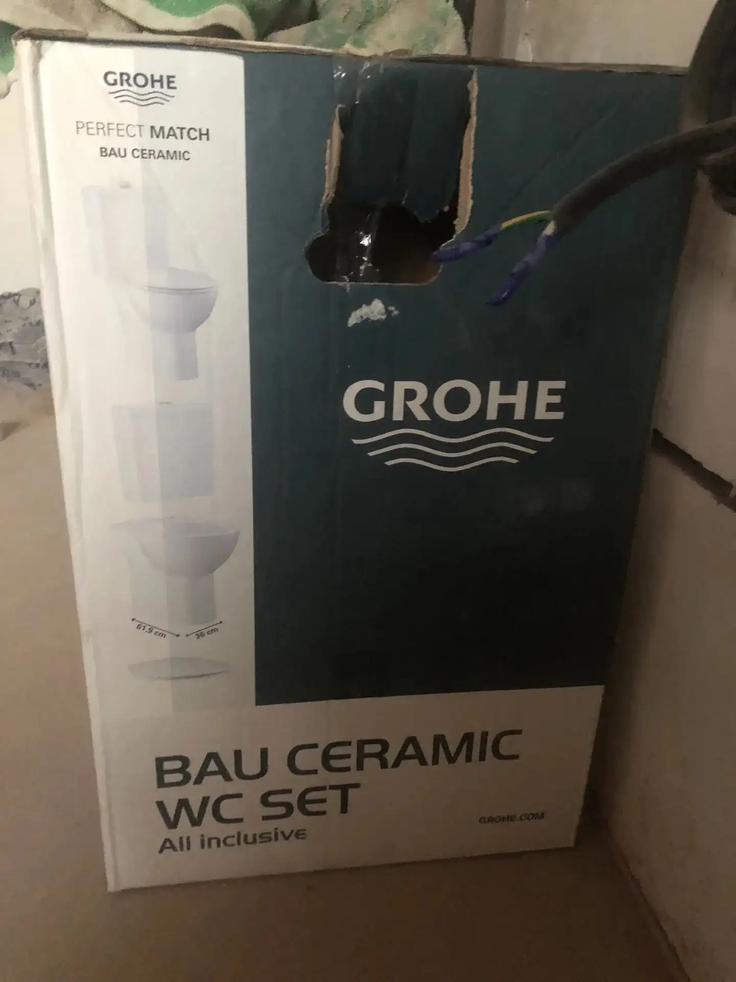 Унитаз Grohe Bay Ceramic новый - Для дома и дачи в Краснодар