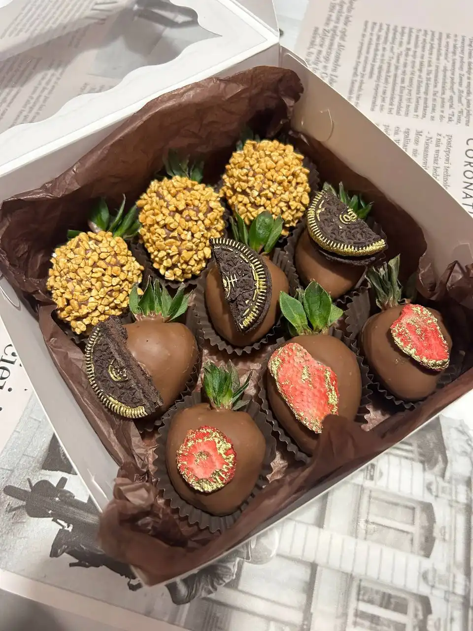 Клубника в шоколаде с доставкой - Доставка еды (Услуги) в Тюмень