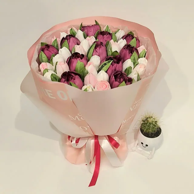 Букеты и композиции из зефира и маршмеллоу ручной работы - Снегоуборщики в Самара