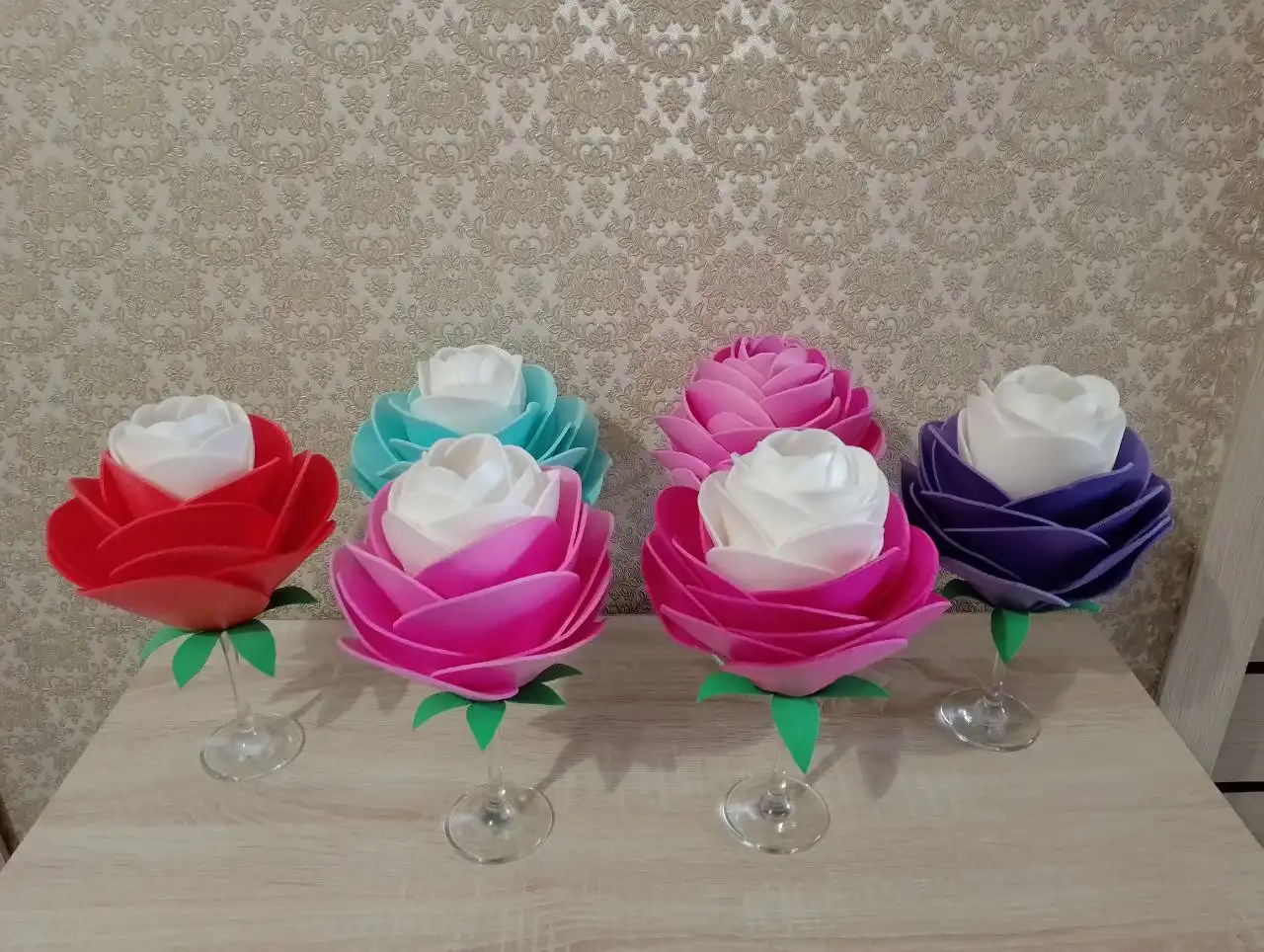 Минирозочка сувенир с подсветкой - Барахолка в Самара