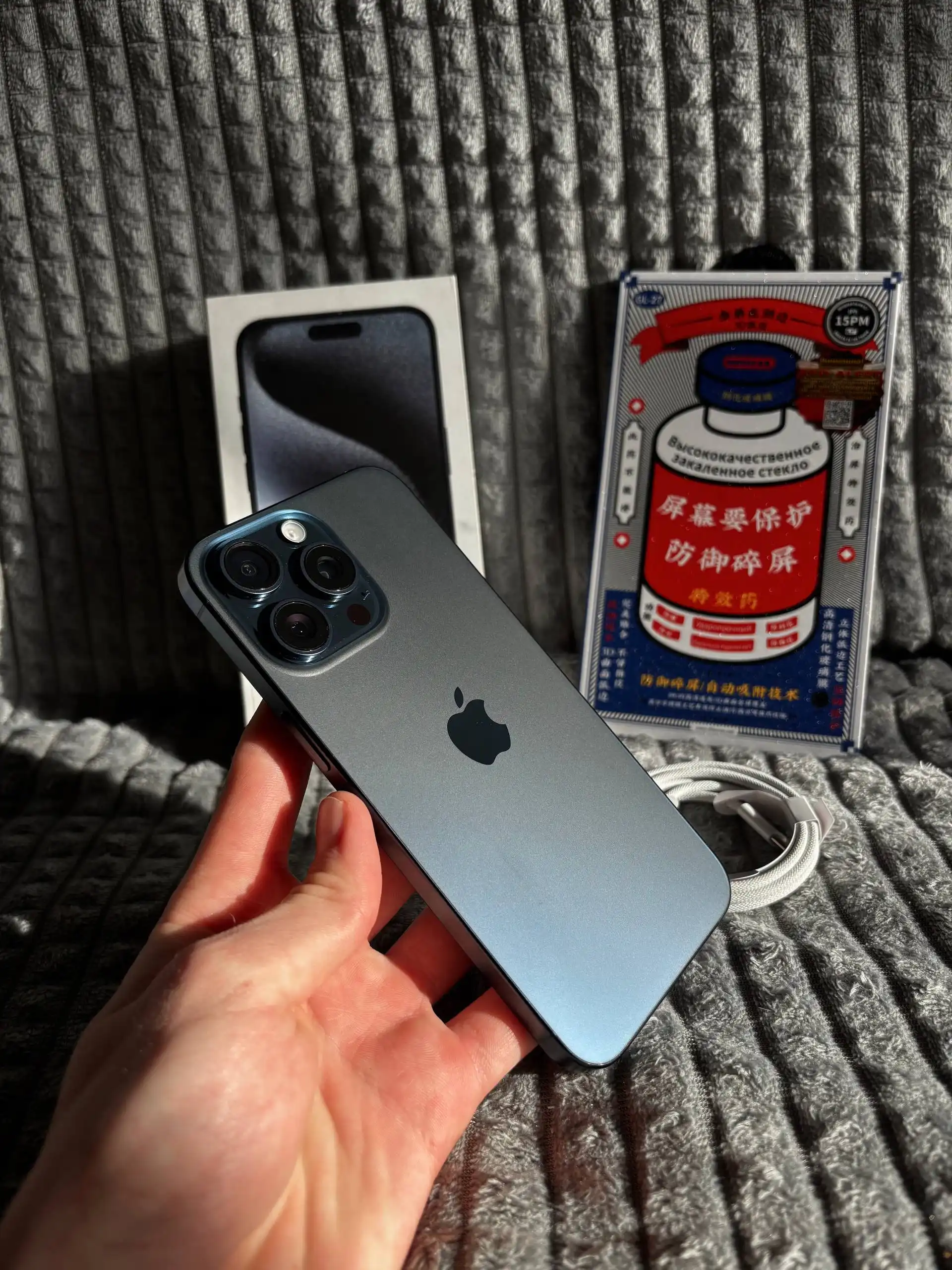 iPhone 15 Pro Max 256 gb в отличном состоянии - Смартфоны (Электроника) в Самара