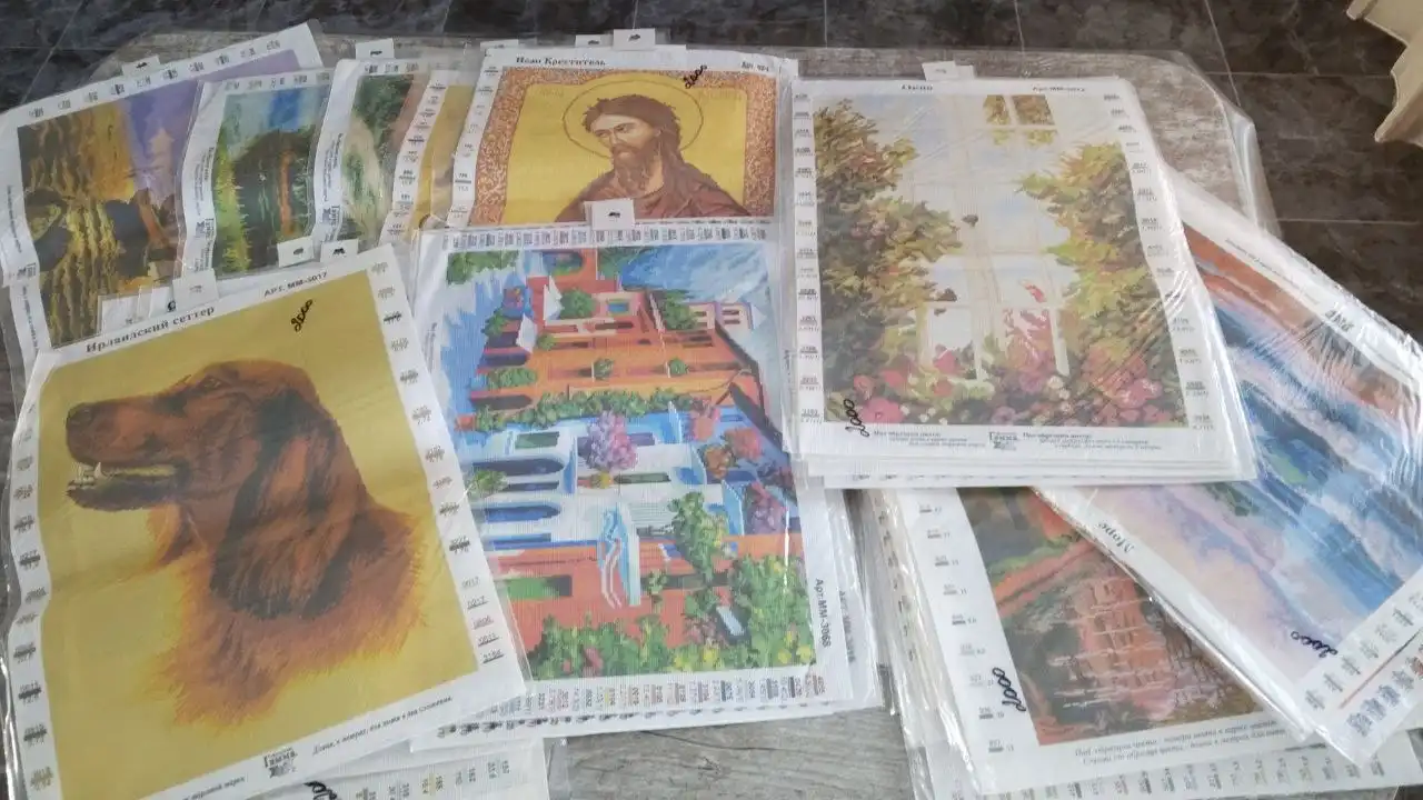 Канва для вышивки - Рукоделие (Хобби и отдых) в Самара