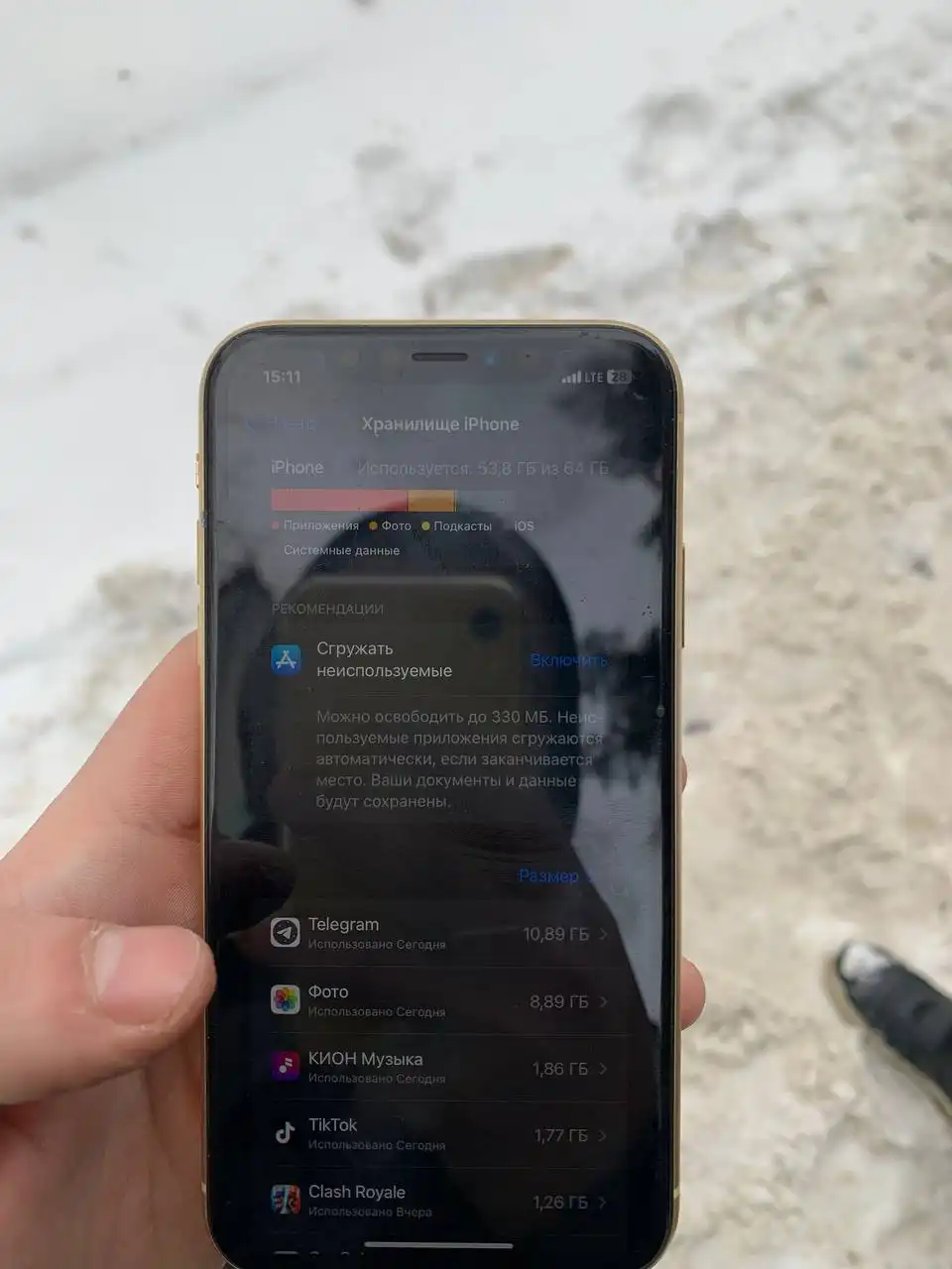 Продажа iPhone XR 64GB желтый с аксессуарами - Смартфоны (Электроника) в Самара