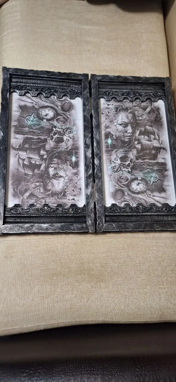 Продам нарды ручной работы из дуба - Настольные игры (Хобби и отдых) в Самара