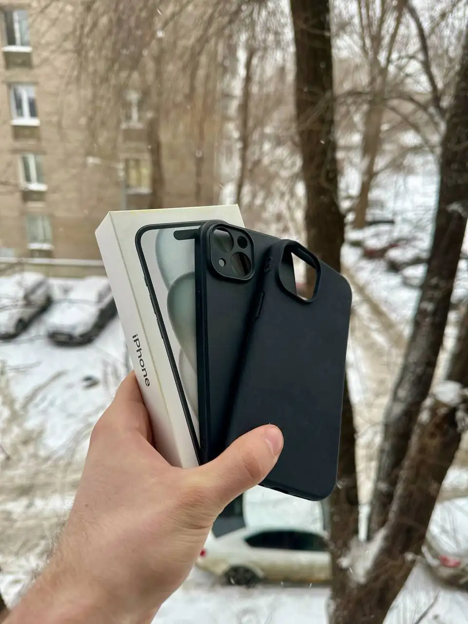 IPhone 15 Black в идеальном состоянии - Смартфоны (Электроника) в Самара