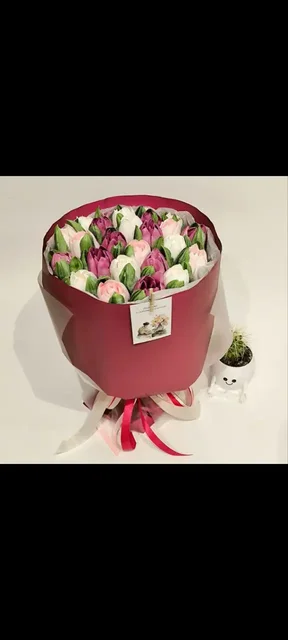 Букеты и композиции из зефира ручной работы - Ручки для ПК в Самара