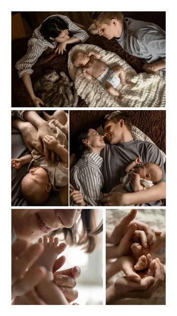 Домашняя семейная фотосессия - Бурение и земляные работы в Самара