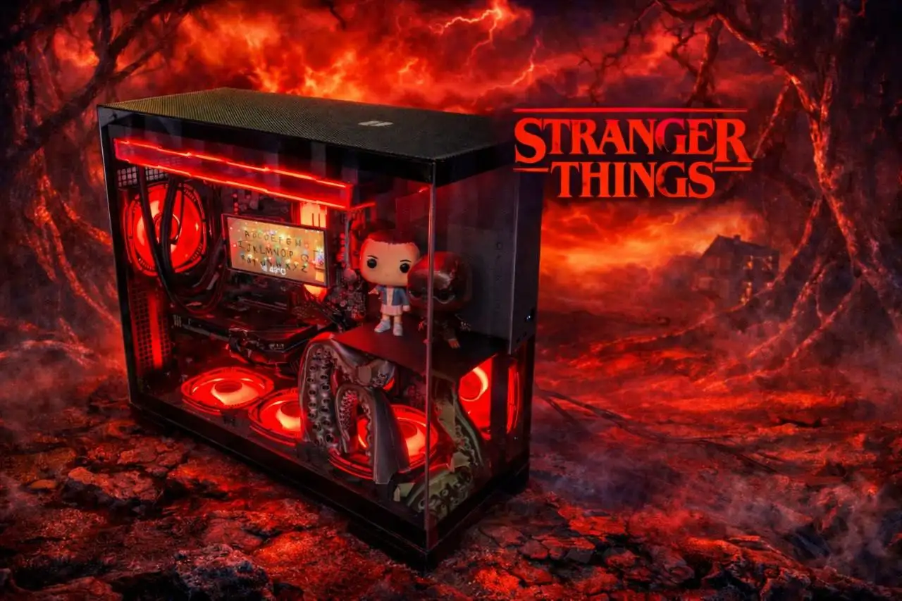 Игровой ПК в стиле Stranger Things с RTX 5060 - Компьютеры и комплектующие (Электроника) в Самара