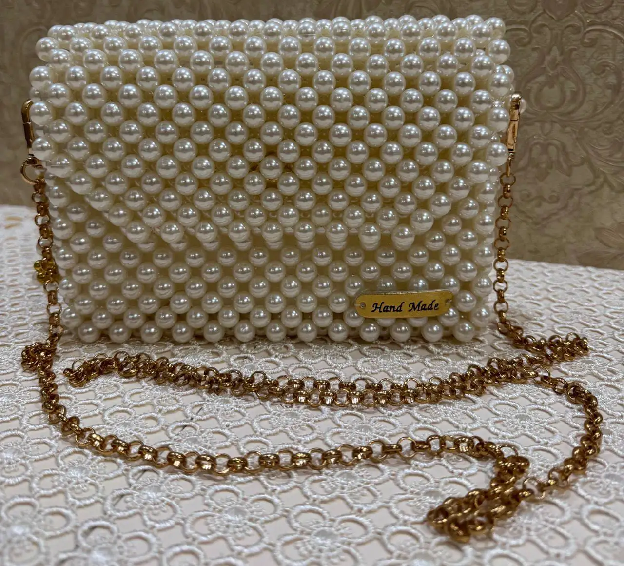 Рукодельная работа из бусин к 8 марта - Рукоделие (Барахолка) в Самара