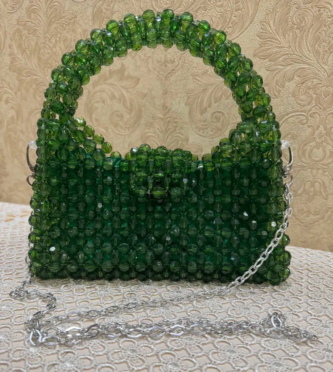 Рукодельная работа из бусин к 8 марта - Рукоделие (Барахолка) в Самара