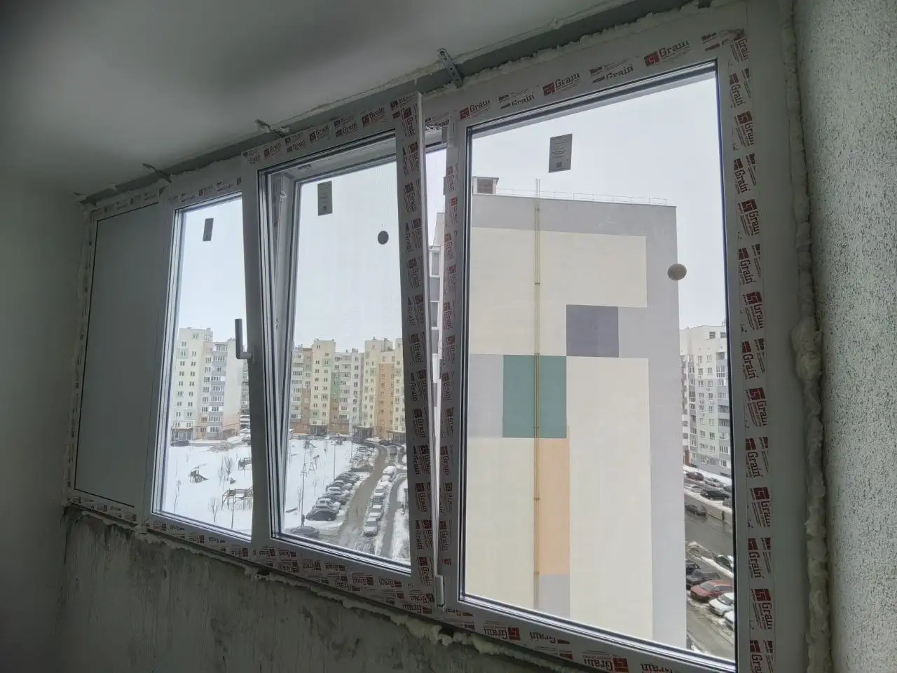 Остекление лоджии с немецкой фурнитурой - Остекление (Услуги) в Самара