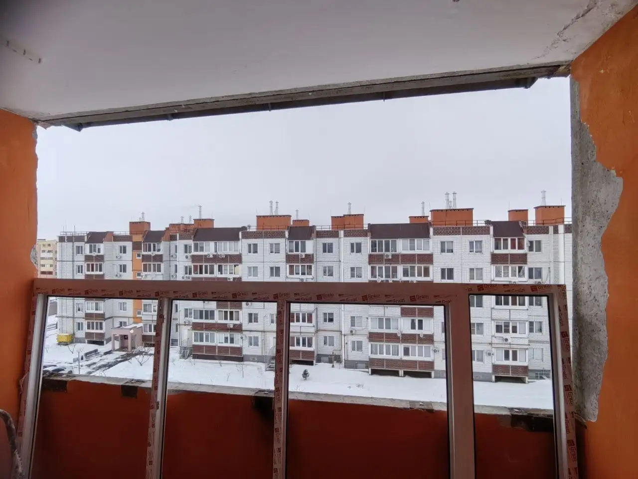 Остекление лоджии в микрорайоне Южный город-1 - Остекление (Услуги) в Самара