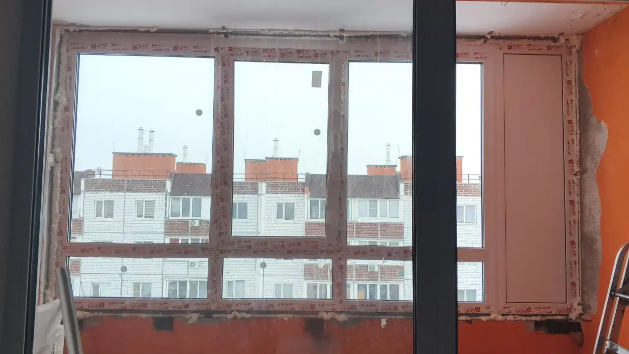 Остекление лоджии в микрорайоне Южный город-1 - Остекление (Услуги) в Самара