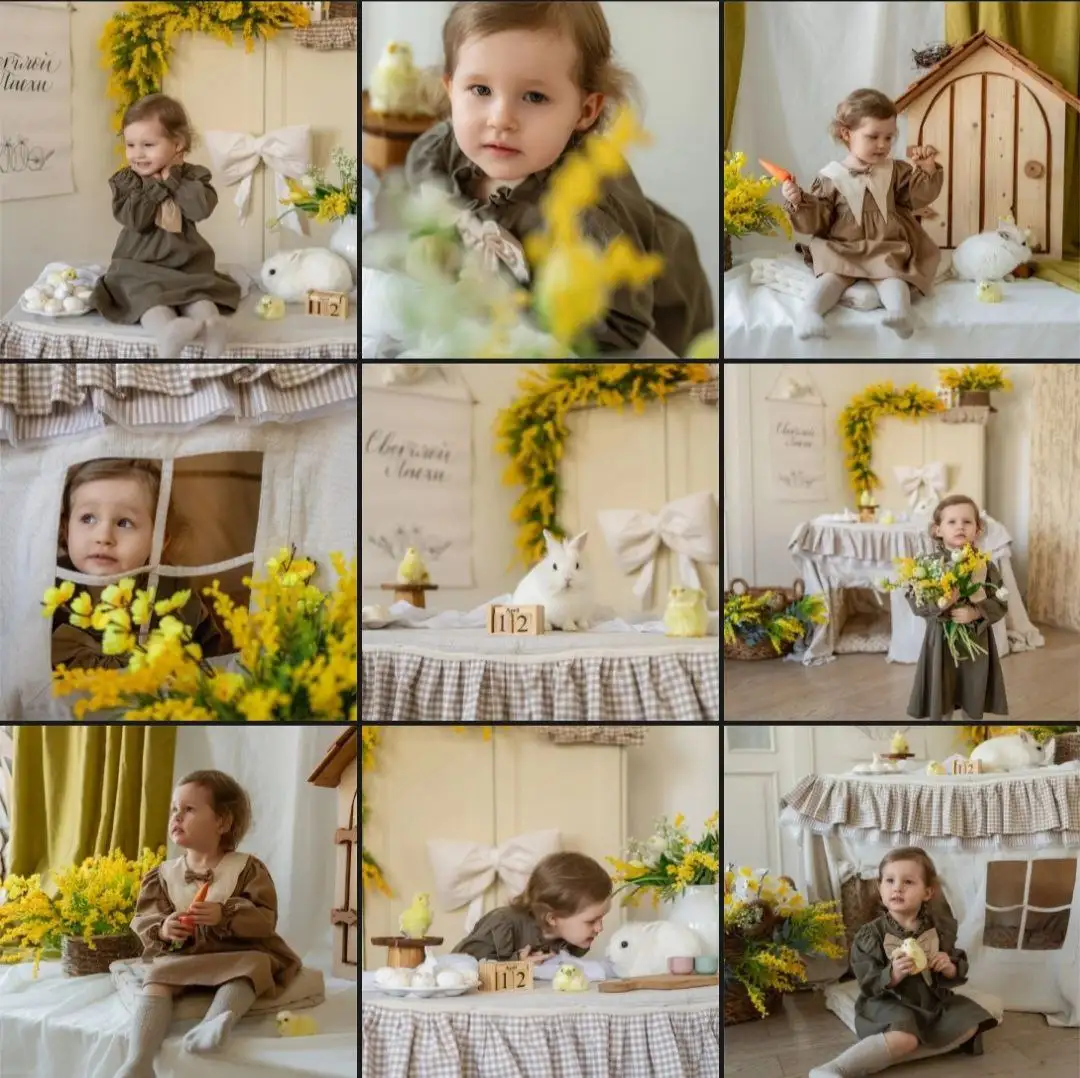 Пасхальная фотосессия с кроликом в фотостудии - Фотоуслуги (Услуги) в Самара